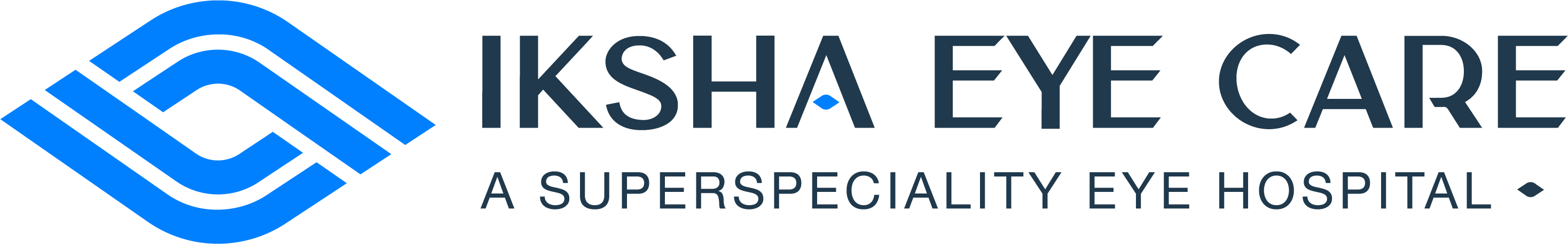 Iksha eye care logo